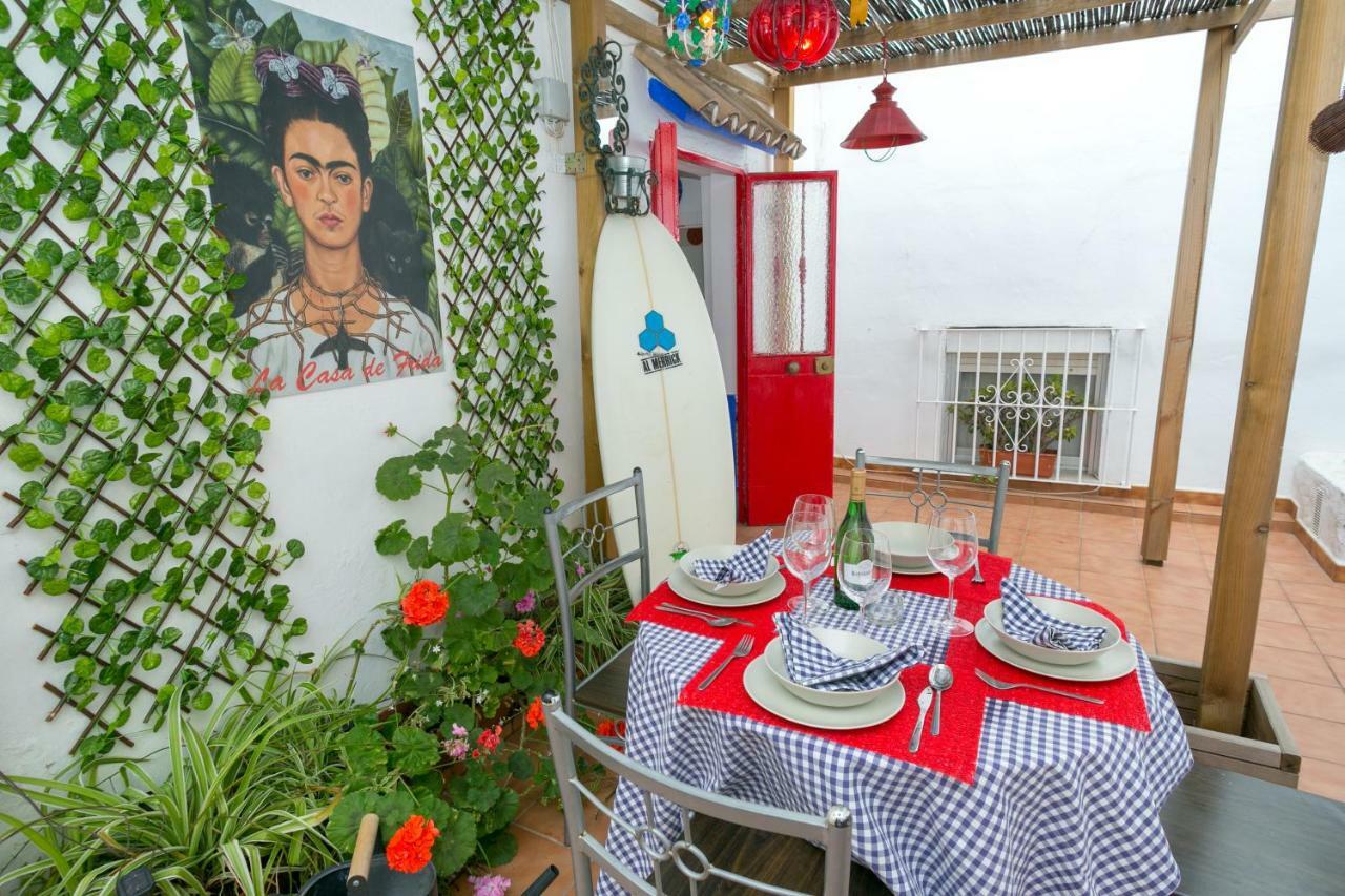 Apartamento El Mundo de Frida El Mundo de Frida AP Centro Parking y terraza Conil De La Frontera Exterior foto